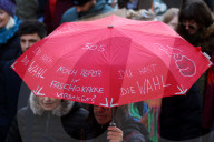 Proteste und Gegenproteste in Göttingen