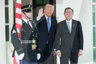 Donald Trump Welcomes Shigeru Ishiba - Washington