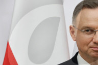 President Of Poland Andrzej Duda In Krakow