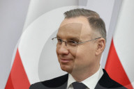 President Of Poland Andrzej Duda In Krakow