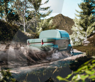 Concept vehicle can go amphibious to avoid traffic jams