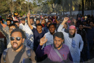 Protest In Dhaka, Bangladesh