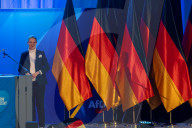 Wahlkampf 2025: AfD (Alternative für Deutschland) Vernatseltung in Greding