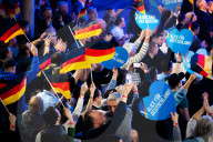 Wahlkampf 2025: AfD (Alternative für Deutschland) Vernatseltung in Greding
