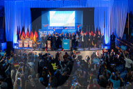Wahlkampf 2025: AfD (Alternative für Deutschland) Vernatseltung in Greding