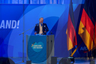 Wahlkampf 2025: AfD (Alternative für Deutschland) Vernatseltung in Greding
