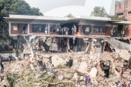 Demolition of Bangabandhu Memorial Museum in Dhaka, Bangladesh - 06 Feb 2025