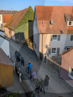 Everyday Life In The Medieval Bavarian Town Noerdlingen