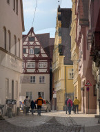 Everyday Life In The Medieval Bavarian Town Noerdlingen