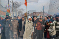BJP Celebrates After Leading In Delhi's Legislative Assembly Elections