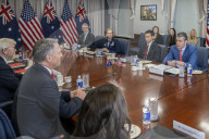 US SecDef Hegseth hosts bilateral exchange with Australian Deputy PM