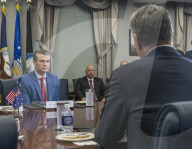 US SecDef Hegseth hosts bilateral exchange with Australian Deputy PM