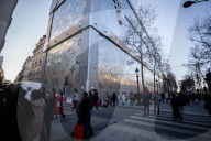 Louis Vuitton At The Champs-ElysÃ©es Avenue, In Paris
