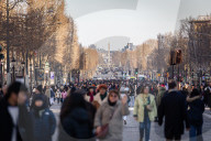 Champs-Elysées Avenue Reserved For Pedestrians