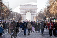 Champs-Elysées Avenue Reserved For Pedestrians