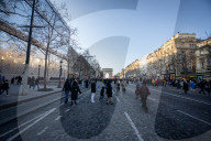 Champs-Elysées Avenue Reserved For Pedestrians