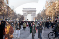 Champs-Elysées Avenue Reserved For Pedestrians