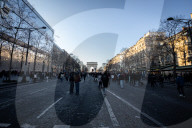 Champs-Elysées Avenue Reserved For Pedestrians