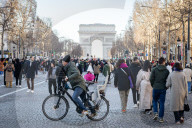 Champs-Elysées Avenue Reserved For Pedestrians
