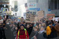 Protest  Continue Against AFD And Friedlich Merz's Immigration Policy In Wuppertal 