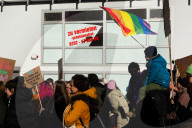 Protest  Continue Against AFD And Friedlich Merz's Immigration Policy In Wuppertal 