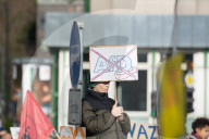 Protest  Continue Against AFD And Friedlich Merz's Immigration Policy In Wuppertal 