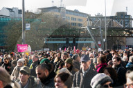 Protest  Continue Against AFD And Friedlich Merz's Immigration Policy In Wuppertal 