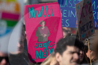 Protest  Continue Against AFD And Friedlich Merz's Immigration Policy In Wuppertal 