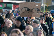 Protest  Continue Against AFD And Friedlich Merz's Immigration Policy In Wuppertal 