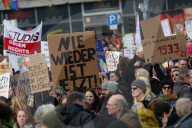Protest  Continue Against AFD And Friedlich Merz's Immigration Policy In Wuppertal 
