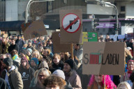 Protest  Continue Against AFD And Friedlich Merz's Immigration Policy In Wuppertal 