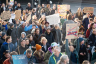 Protest  Continue Against AFD And Friedlich Merz's Immigration Policy In Wuppertal 