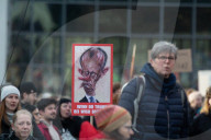 Protest  Continue Against AFD And Friedlich Merz's Immigration Policy In Wuppertal 