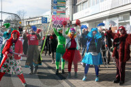 Protest  Continue Against AFD And Friedlich Merz's Immigration Policy In Wuppertal 