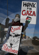 Pro-Palestinian Protest In Edmonton