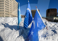 Edmonton For East Turkistan Protest