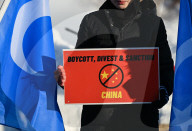 Edmonton For East Turkistan Protest