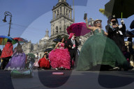 Carnivals Begin On The Eve Of Easter Celebrations In Mexico City