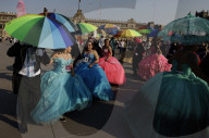 Carnivals Begin On The Eve Of Easter Celebrations In Mexico City