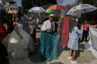 Carnivals Begin On The Eve Of Easter Celebrations In Mexico City