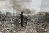 Historic Firas Square Turned Into The Largest Landfill In Gaza