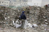Historic Firas Square Turned Into The Largest Landfill In Gaza