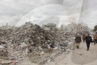 Historic Firas Square Turned Into The Largest Landfill In Gaza
