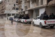 Public Security Deployed In Al-Tadamon To Protect Protesters