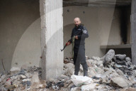 Public Security Deployed In Al-Tadamon To Protect Protesters