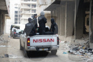 Public Security Deployed In Al-Tadamon To Protect Protesters