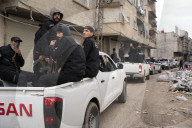 Public Security Deployed In Al-Tadamon To Protect Protesters