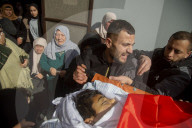 Funeral Ceremony Of Palestinian Child Killed By Israeli Soldiers - West Bank
