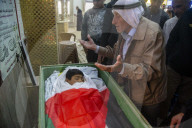 Funeral Ceremony Of Palestinian Child Killed By Israeli Soldiers - West Bank