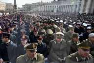 Pope Francis Leads Jubilee Mass for Armed Forces And Police - Vatican